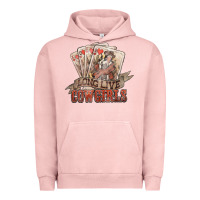Pigment Salmon long live cowgirls cards Urban Hoodie - NancyCooperArtShop