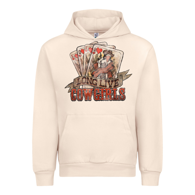 Long Live Cowgirls Cards Urban Hoodie by NancyCooperArtShop | Teevron