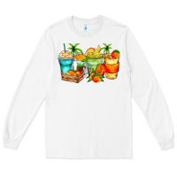 White mango farm fresh coffee cups Long Sleeve Tee - Zillion Design Studio