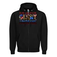 Black it's the guts and it's the glory a hundred stripes Zipper Hoodie - Zillion Design Studio