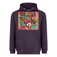 Plum auntie heifer Heavyweight Hoodie - JahusDesignShop