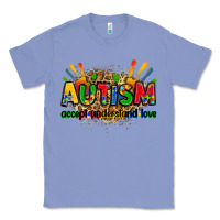 Colony Blue autism accept understand love Classic Tee - Zillion Design Studio