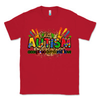 Red autism accept understand love Classic Tee - Zillion Design Studio