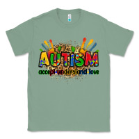 Sage autism accept understand love Classic Tee - Zillion Design Studio