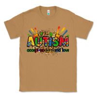 Toasted Coconut autism accept understand love Classic Tee - Zillion Design Studio