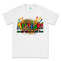 White autism accept understand love Classic Tee - Zillion Design Studio