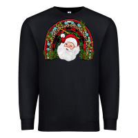 Black santa rainbow Premium Sweatshirt - JahusDesignShop