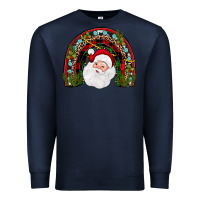 Navy santa rainbow Premium Sweatshirt - JahusDesignShop