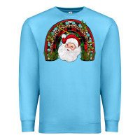 Ocean Blue santa rainbow Premium Sweatshirt - JahusDesignShop