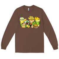 Chestnut lemon farm fresh coffee cups Long Sleeve Tee - Zillion Design Studio