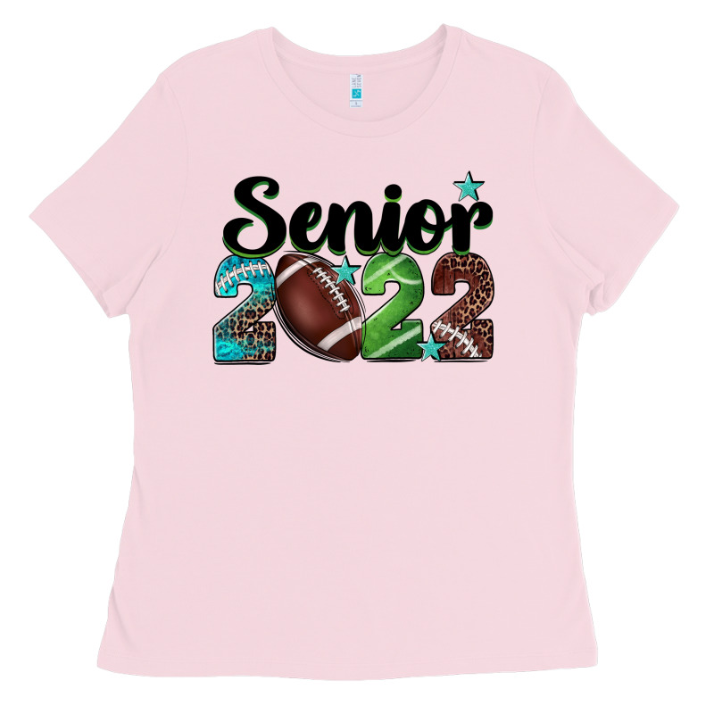 Football Senior 2022 Ladies Tee by BarkalooDesign | Teevron