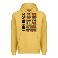Antique Gold black history  month Premium Hoodie - MaliasSmallBusiness