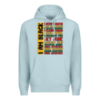 Blue Mist black history  month Premium Hoodie - MaliasSmallBusiness