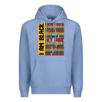 Colony Blue black history  month Premium Hoodie - MaliasSmallBusiness