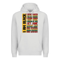 Dove Grey black history  month Premium Hoodie - MaliasSmallBusiness