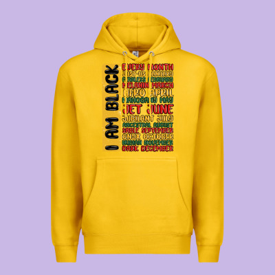 Black History  Month Premium Hoodie Designed By Maliassmallbusiness