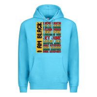 Ocean Blue black history  month Premium Hoodie - MaliasSmallBusiness