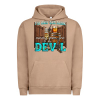 Pigment Burro im only one drink Urban Hoodie - NancyCooperArtShop