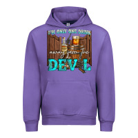 Tulip im only one drink Urban Hoodie - NancyCooperArtShop