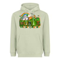 Matcha st patricks nurse Heavyweight Hoodie - AdoDesignShop