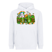 White st patricks nurse Heavyweight Hoodie - AdoDesignShop