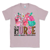 Lilac nurse coffee scrubs rubber gloves Classic Tee - texasbilliewilder
