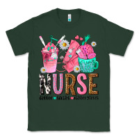 Sports Green nurse coffee scrubs rubber gloves Classic Tee - texasbilliewilder