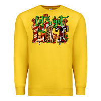 Lemon lets get lit with Christmas Premium Sweatshirt - AdoDesignShop