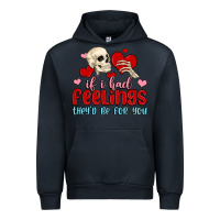 Navy if i had feelings they d be for you Urban Hoodie - MaliasSmallBusiness