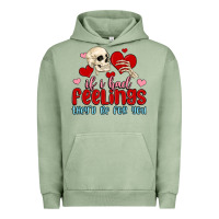 Pigment Oil Green if i had feelings they d be for you Urban Hoodie - MaliasSmallBusiness