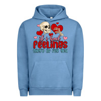 Pigment Pebble Blue if i had feelings they d be for you Urban Hoodie - MaliasSmallBusiness