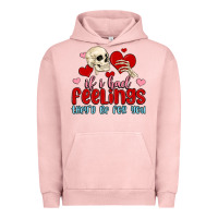 Pigment Salmon if i had feelings they d be for you Urban Hoodie - MaliasSmallBusiness