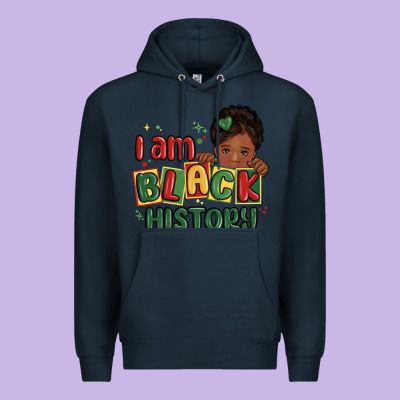 I Am Black History Black Girl Premium Hoodie Designed By Maliassmallbusiness