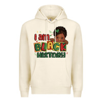 Tofu i am black history black girl Premium Hoodie - MaliasSmallBusiness