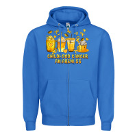 True Royal Childhood Cancer Awareness Coffee Cups Zipper Hoodie - texasbilliewilder