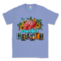 Colony Blue mental health Classic Tee - texasbilliewilder