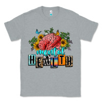 Heather Grey mental health Classic Tee - texasbilliewilder