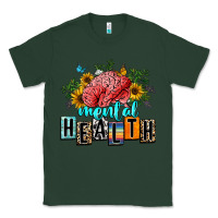 Sports Green mental health Classic Tee - texasbilliewilder