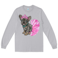 Moon Dust balerina french bulldog with tutu Long Sleeve Tee - RanaPortraitStore