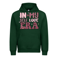 Forest Green in my self love era Urban Hoodie - MaliasSmallBusiness
