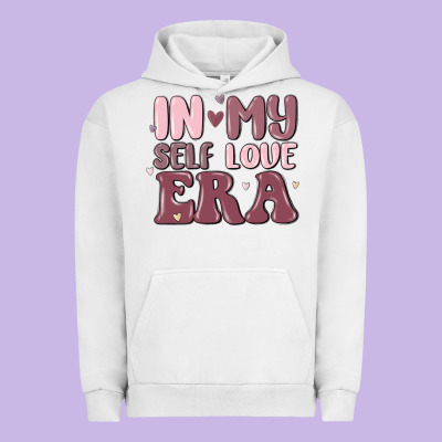 In My Self Love Era Urban Hoodie Designed By Maliassmallbusiness