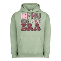 Pigment Oil Green in my self love era Urban Hoodie - MaliasSmallBusiness