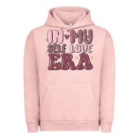 Pigment Salmon in my self love era Urban Hoodie - MaliasSmallBusiness