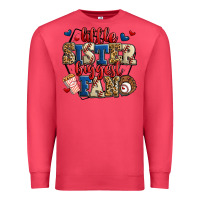 Cardinal little sister biggest fan baseball Premium Sweatshirt - Jasminsmagicworld