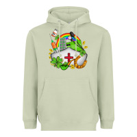 Matcha nurse  st patricks Heavyweight Hoodie - AdoDesignShop