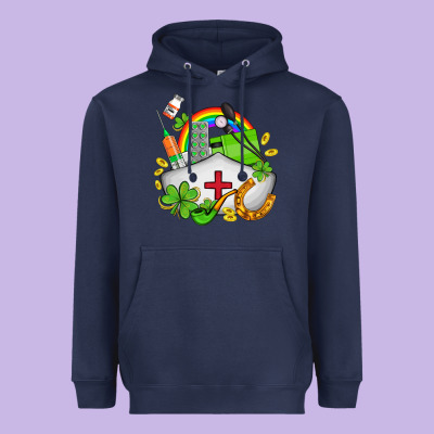 Nurse  St Patricks Heavyweight Hoodie Designed By Adodesignshop