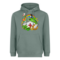 Sage nurse  st patricks Heavyweight Hoodie - AdoDesignShop
