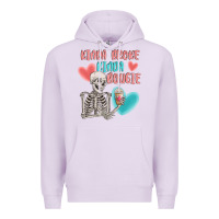 Lilac kinda broke kinda bougie Premium Hoodie - MaliasSmallBusiness