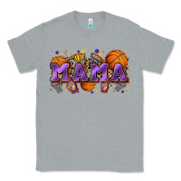 Heather Grey mama basketball Classic Tee - Zillion Design Studio