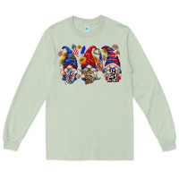 Matcha usa with gnome billie wilder Long Sleeve Tee - texasbilliewilder